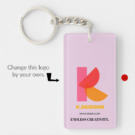 ビジネスキーホルダーのミニマリストの黒い背景 キーホルダー