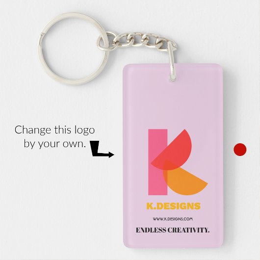 ビジネスキーホルダーのミニマリストの黒い背景 キーホルダー