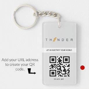 ビジネスキーホルダーミニマルシンプルリストクリーンロゴgr キーホルダー