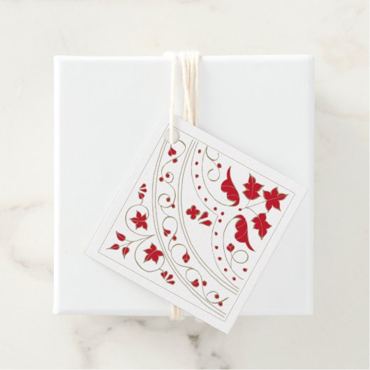 ビジネスギフトエレガントメッセージカードを補完 フェイバータグ (インサイチュ)