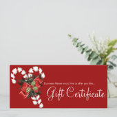 ビジネスギフト券キャンディキャン&レッドボウ (スタンド正面)