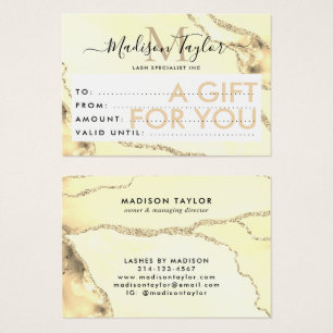 ビジネスギフト券金ゴールドグリッター案