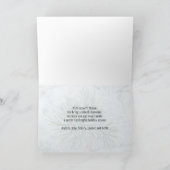 ビジネスクリスマスの休日の写真 シーズンカード (内部)