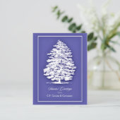 ビジネスクリスマスの郵便はがき/季節の挨拶 シーズンポストカード (スタンド正面)