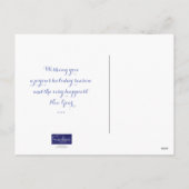 ビジネスクリスマスの郵便はがき/季節の挨拶 シーズンポストカード (裏面)