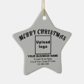 ビジネスクリスマスグレースターセラミックオーナメント セラミックオーナメント (右)