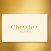 ビジネスクリーシンプルムミニマルプロフェッショナル 名刺