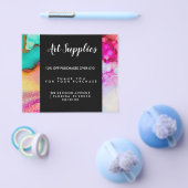 ビジネスクーポンオファーマーケティングの新しい住所の名前 チラシ (シングル)