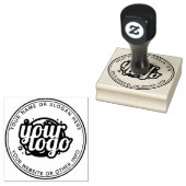 ビジネスクールロスタイリッシュゴのカスタム ラバースタンプ (押印)