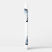 ビジネスグラフクジラ：ろうそく立ち図 Case-Mate iPhoneケース (裏面 / 右)