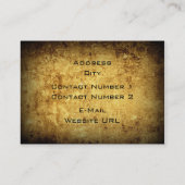 ビジネスグランジカード 名刺 (裏面)