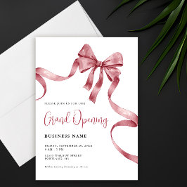 ビジネスグランドオープニングリモダンボン 招待状