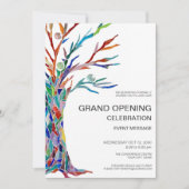 ビジネスグランドオープン 招待状 (正面)