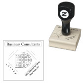 ビジネスコンサルタント ラバースタンプ (押印)