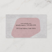 ビジネスコンサルタント 名刺 (裏面)