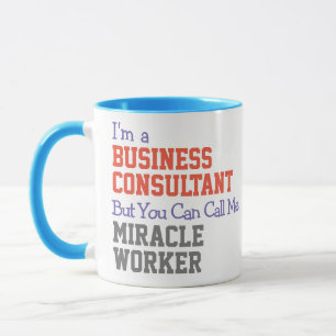 ビジネスコンサルタントMiracle Worker Mug マグカップ