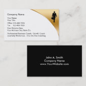 ビジネスコーチの名刺 名刺 (正面/裏面)