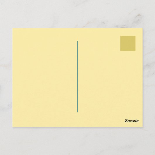 ビジネスサイエンスの感謝 ポストカード (裏面)