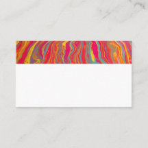 ビジネスサイケデリックカード