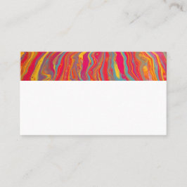 ビジネスサイケデリックカード 名刺