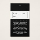 ビジネスサイズラベル衣料価格つるラベル (裏面)