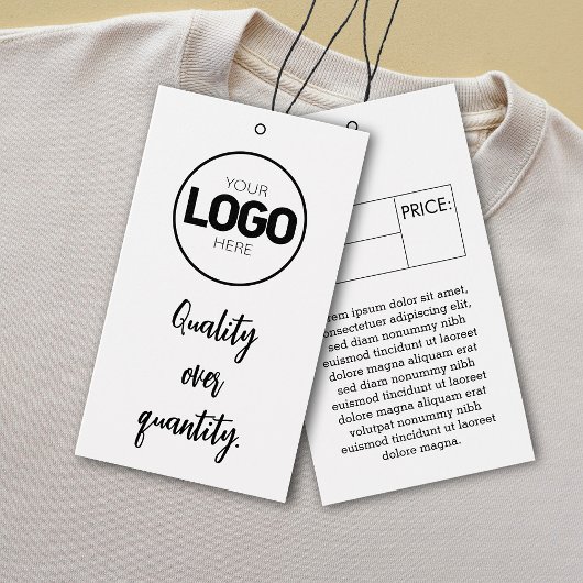 ビジネスサイズラベル衣料価格つるラベル