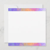 ビジネスサンキューカードブライトカラフルアート サンキューカード (裏面)