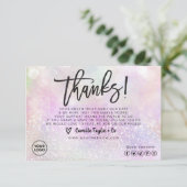 ビジネスサンキューカード/パッケージ製品の挿入 サンキューカード (スタンド正面)