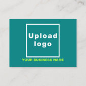 ビジネスサンパトリックティール（緑がかった色）グリーンディスカウントカード 割引カード (裏面)