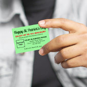 ビジネスサンパトリックライトグリーン割引カード 割引カード