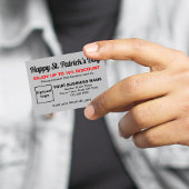 ビジネスサンパトリック灰色ディスカウントカード 割引カード