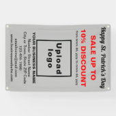 ビジネスサンパトリック販売オングレーバナー 横断幕 (横)