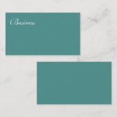 ビジネスサンプル 名刺 (正面/裏面)