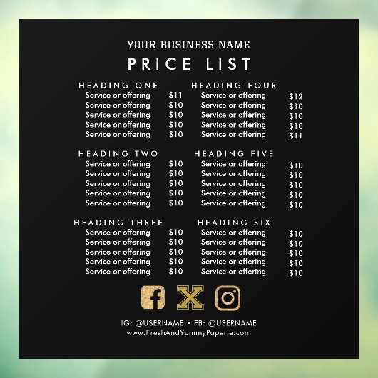 ビジネスサービス価格表 スキャンして支払う キャッシュアプリＶ ウィンドウサイン (シート3)