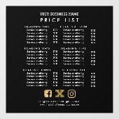 ビジネスサービス価格表 スキャンして支払う キャッシュアプリＶ ウィンドウサイン (シート)