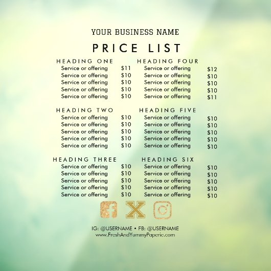 ビジネスサービス価格表 スキャンして支払う キャッシュアプリＶ ウィンドウサイン (シート3)