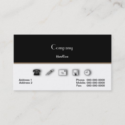 ビジネスサービス名刺 名刺 (正面)