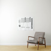 ビジネスサービス製品の価格表メニューカード タペストリー (インサイチュ(横))