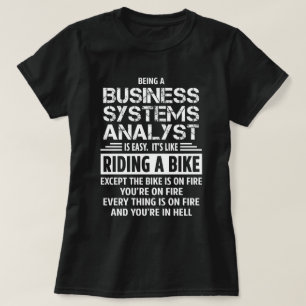 ビジネスシステムアナリスト Tシャツ