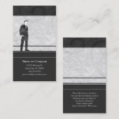 ビジネスシルエット 名刺 (正面/裏面)