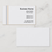 ビジネスシンプルカードテンプレート 名刺 (正面/裏面)