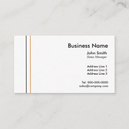 ビジネスシンプルカードテンプレート 名刺