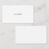 ビジネスシンプルカード 名刺 (正面/裏面)