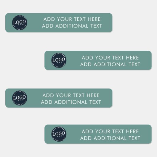 ビジネスシンプルロゴと名前をカスタムする ラベル (グループ)