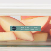 ビジネスシンプルロゴと名前をカスタムする ラベル (貼付)