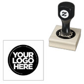 ビジネスシンプルロゴの交換 ラバースタンプ (押印)
