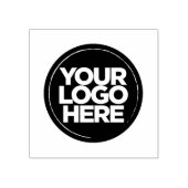 ビジネスシンプルロゴの交換 ラバースタンプ (インプリント)