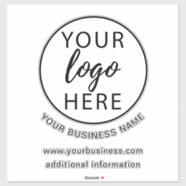 ビジネスシンプルロゴカスタムシール シール