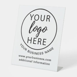 ビジネスシンプルロゴカスタム 台座サイン