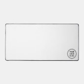 ビジネスシンプルロゴ デスクマット (正面)